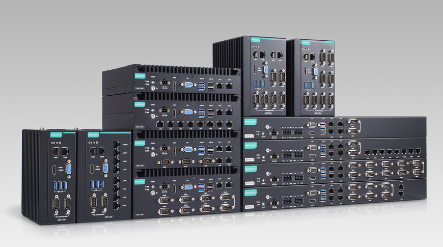 Moxa Unveils New-Generation x86 Industrial Computers to Top Up Data Connectivity at Industrial Edge